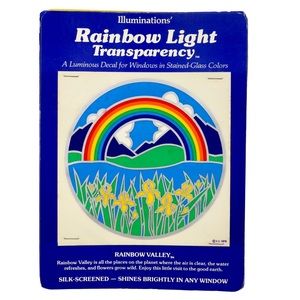 Vintage NOS Rainbow Light Transparency - Rainbow Valley